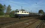 BR 111 mit Zugen 111 014  Karlsruhe - Durlach  24.09.97