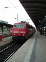 Eine BR 111 mit ...  Daniel Oster 17.04.2011