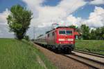 111-039 mit RB M�nchen-Salzburg ...  Stefan Hartmann 22.05.2011