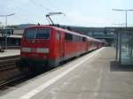BR 111 in Heidelberg ...  P.Buchinger 05.06.2011
