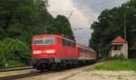 DB 111 175-6 mit ...  Frank Thomas 23.06.2011