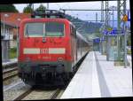 111 040-2 in Mittenwald ...  Hr. Wien 31.07.2011