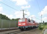 111 145 verl�sst Lehrte ...  Thomas Flebbe 04.08.2011