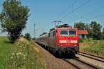 DB 111 025 mit ...  Stefan Hartmann 24.09.2011