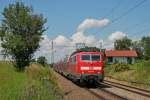 DB 111 027 mit ...  Stefan Hartmann 25.09.2011