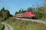 DB 111 035 mit ...  Stefan Hartmann 16.10.2011