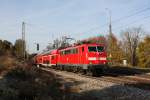111 044 offensichtlich mit ...  Dennis Kraus 30.10.2011