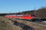 111 043 mit RB ...  Dennis Kraus 21.01.2012