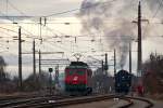 Lokwechsel in Korneuburg. W�hrend ...  Gerhard Zant 06.12.2011
