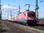 br-1116-mit-rola 1116 012 in Hegyeshalom, am 15.03.2010.