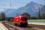 1116 253-4 kam als einzelnes Triebfahrzeug durch Brixlegg (�sterreichurlaub 20.08.09) ...