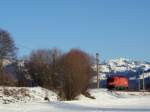 1116 Lokzug richtung Kirchberg in Tirol.20.01.2010  ...