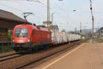 br-1116 1116 137-9 f�hrt am 11.Juni 2010 mit einem kurzen Ganzzug in den Bf. Knittelfeld ein.