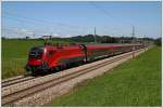 1116.224 und Zwischen-Tfz 1116.233 ...  Thomas Moder 07.08.2011
