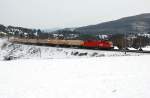 1116 106 bringt um 12:54 einen Kesselwagenganzzug Richtung Westen. D�rrwien, ...