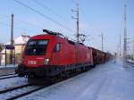 1116 069-4 durchfährt mit dem Getreidezug(GAG 47100) den Bhf. Neumarkt/Kallham ... 1116 069-4 durchfährt mit dem Getreidezug(GAG 47100) den Bhf. Neumarkt/Kallham ...