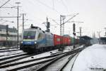 1116 911 von der MWB am 6.1.10 in Lehrte  ...