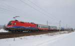 Die vermietete 1116 020 ist am 13.02.2010 mit 
einer Rola ...