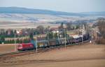 1116 004 Flou brachte am 19.03.2010 den Audi Zug Richtung ...