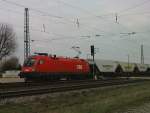 Hier ist die �BB 1116 .-. in Mangolding am ...