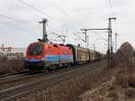 Die 1116 018 am ...  Christian Maier 17.03.2011