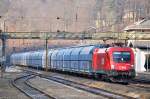 1116 251 mit Ganzzug bei der Durchfahrt in Rekawinkel am ...