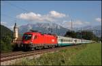 Die 1116 187 bespannt ...  Florian B�ttcher 07.12.2009