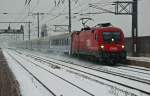 1116 271 Top Performer mit Eurocity 102 Polonia am 08.01.2010 ...
