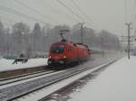 1116 Taurus mit Transalpin bei Kirchbichl.28.01.2010  ...