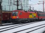 1116 061-1 mit OIC Richtung Salzburg, Linz 31.01.2010  ...