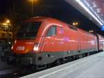 br-1116-vor-personenzugen 1116 265 mit Rex beim Halt in Wien Weidling. Am 31.01.2010