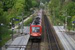 Taurus-Tandem 1116 039 und 1116 021 ziehen den EC662 nach ... Taurus-Tandem 1116 039 und 1116 021 ziehen den EC662 nach ...