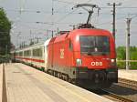 Ex-Rum�nien am IC 118 von Salzburg nach M�nster �ber Lindau. ...