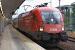 br-1116-vor-personenzugen 1116 155-1 am 29.Juli 2010 im Bf. Floridsdorf.