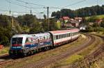 1116 250 durchf�hrt am 2. August 2011 den Bahnhof Hallwang-Elixhausen ...