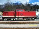 112 326-4 (der PRESS) stand am 22.03.08 im Bahnhof Aue/Sachs. ...