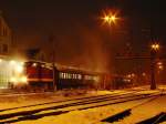112 331-4 kurz vor der Abfahrt in Zittau am 23.01.2010 ...