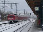 Die verschneite 112 188-8 ...  Thomas Wendt 02.01.2010