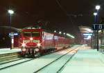 112 101 steht hier mit dem RE2 nach Cottbus in ...