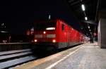 112 189 steht am 30.01.10 mit einem RE nach Frankfurt(Oder) ...