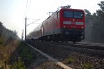 Die 112 120-1 kurz vor der Einfahrt, mit dem RE2 ... Die 112 120-1 kurz vor der Einfahrt, mit dem RE2 ...
