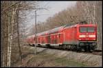 BR 112 DB 112 101 mit RE1 nach Eisenh�ttenstadt (Erkner 06.04.2010)