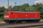 BR 112 Am 15.07.2010 fuhr 112 176-3 (an der Front ohne Kontrollziffer) durch Magdeburg Hbf. Sie geh�rt zu DB Regio Schleswig-Holstein. 