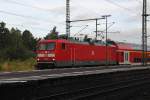 BR 112 112 176, mit RE in Pinnberg am 17.07.10.