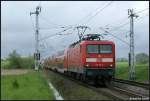 112 114 am 24.05.2010 mit dem RE1 aus Rostock auf ... 112 114 am 24.05.2010 mit dem RE1 aus Rostock auf ...