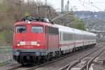 Die 113 267-9 mit IC 2862 in Wuppertal Vohwinkel am ...