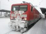 Hier 114 029-2 mit einem RE3 von Schwedt/Oder nach W�nsdorf-Waldstadt, ...
