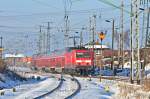 114 007 mit ihrer ...  Frank Kropp 01.02.2010