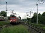 N�chste Station in Blankenfelde, wo ich sehr oift fotografiert wurde ...