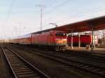 114 007 stand am ...  Alexander Ring 28.12.2011